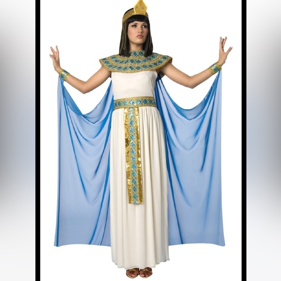 Cleopatra adult costume and free cleopatra wig